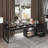 Makeup Vanity Table With Extendable Side Cabinet