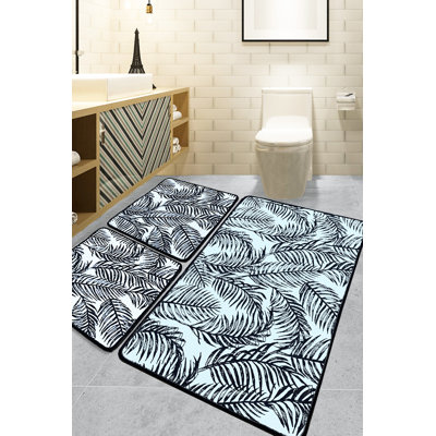 Ensemble de tapis de bain (3 pièces)