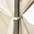 Adjustable Sun Bed with Curtain – PE Rattan Daybed with Cushion, 3 Colors