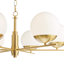 Aydrian 6 - Light Brass Pendant