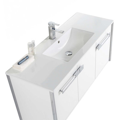 Meuble-lavabo simple l 48 po x P 18,31 po x H 23,25 po