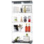 Vitrine à 4 tablettes Jacody-166389315