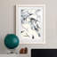 «Fractured Ice I», peinture sur toile encadrée-319889924-319889927