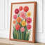 Gerbera Blooms Botanical - Wrapped Canvas-987601907-987601908