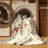 Machine Washable Parrilla Wisteria Classic Trellis Rug in Beige – Beige Binding-1174735471