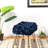 16" Wide Velvet Square Ottoman-87423344