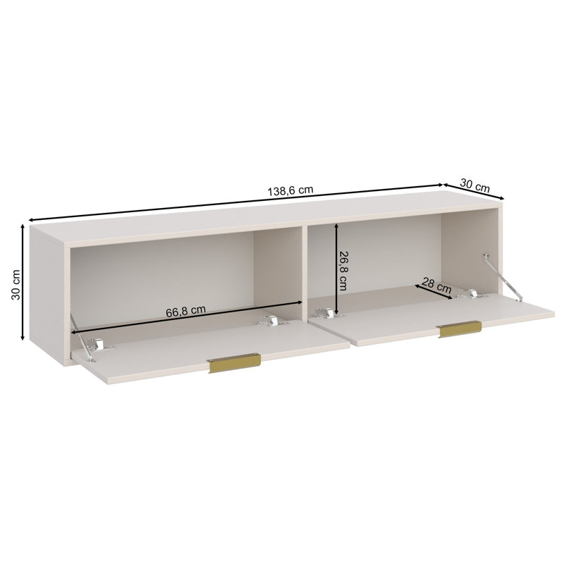 TV Stand for TVs up to 75", White