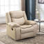 Causeuse inclinable et respirante en cuir