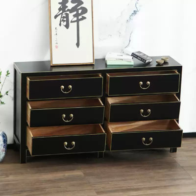 Black Classical Sideboard