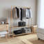 Simundson 132cm Clothing Rack