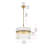 Mariann 16 inch Chandelier in Satin Gold