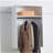 Devi White Wall Mounted Wood Closet System-588982952