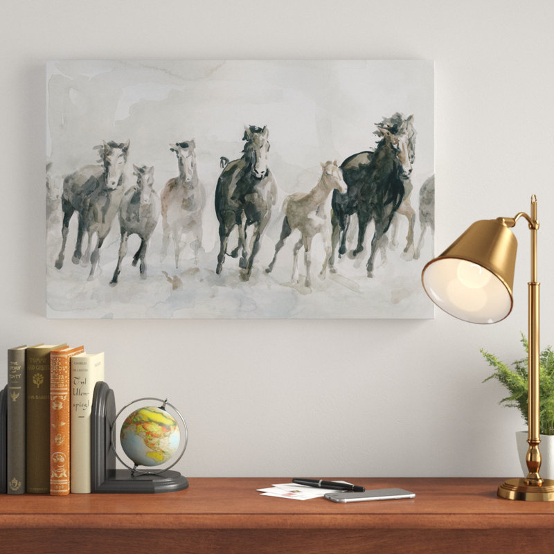 Running Wild - Wrapped Canvas Print, 32" H x 48" W x 1.5" D