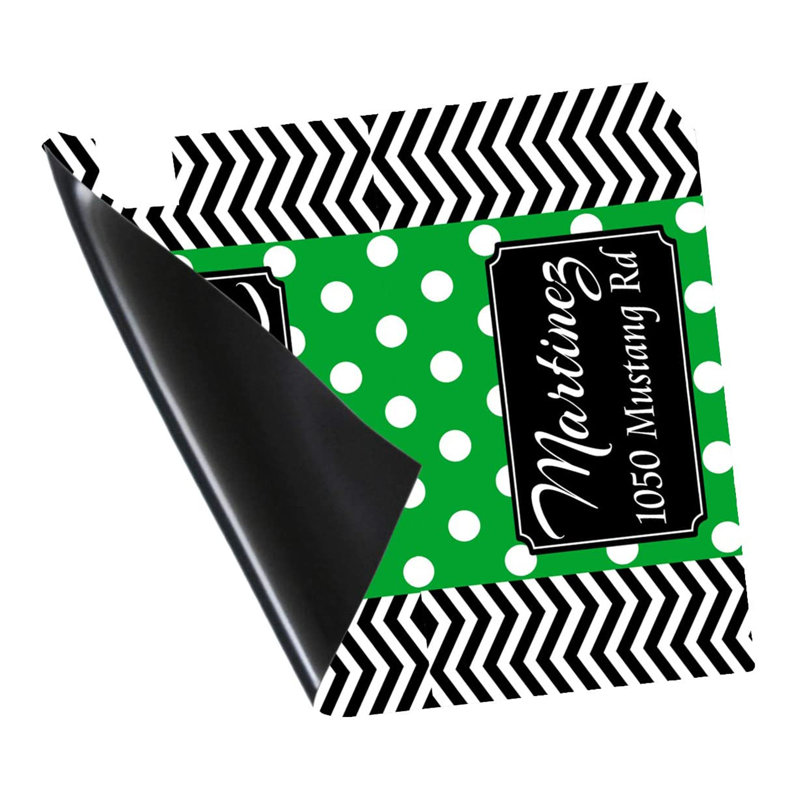 Couvercle de boîte aux lettres personnalisé, Vert