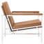 Chaise en cuir véritable Landa Signature-1561194654