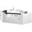 59'' x 59'' Whirlpool Acrylic Bathtub with Faucet