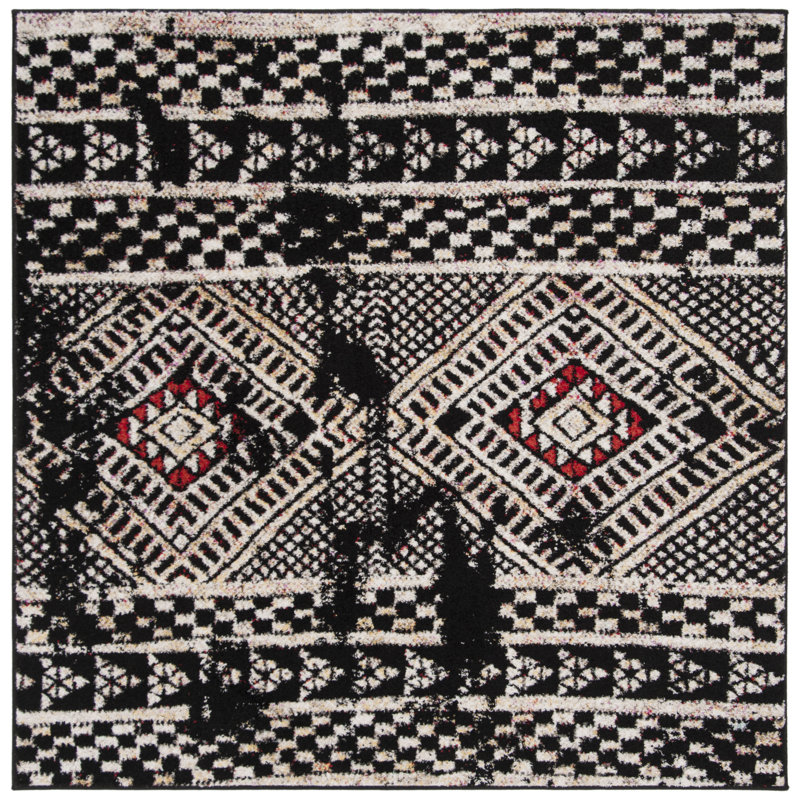 Muniz Performance Southwestern Rug, Square 6'