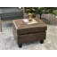 Repose-pieds Sierra en similicuir-1016856461