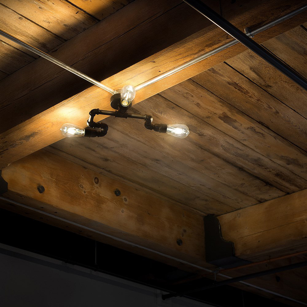 Hanley 3-Light Semi Flush Mount