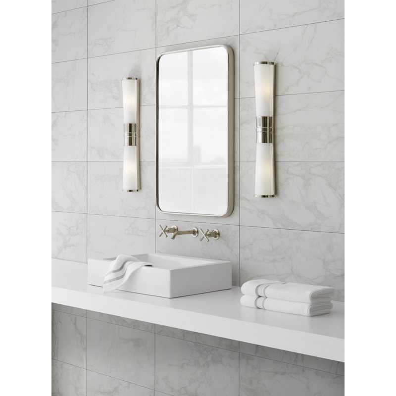 Chapman & Myers Carew Linear Sconce, Antique-Burnished Brass
