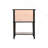 Sleek Black Minimalist Nightstand-664282251