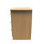 Fully Assembled Lunford Manufactured Wood Bedside Table-795739285