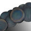 Kensey Round Iron Mirror