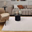 Carmel Modern Dots Cream/Grey Area Rug-115175951
