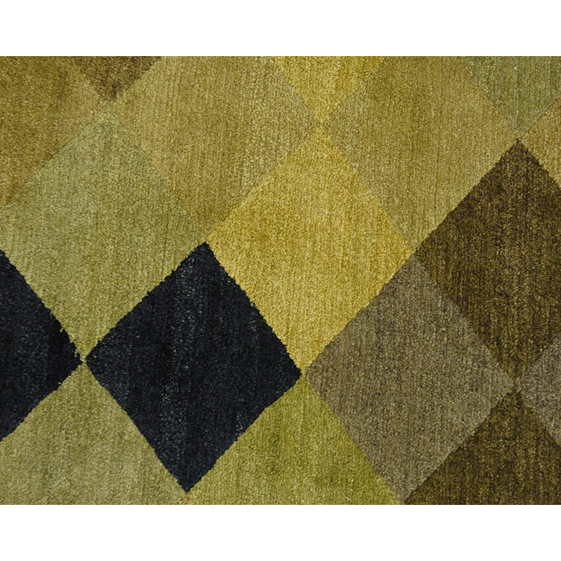Argyle Wool Geometric Area Rug, Rectangle 9' x 12'