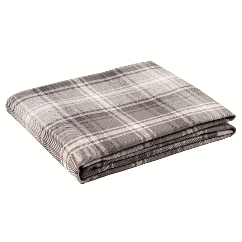 Deck Throw Blanket, 265 x 380 cm, Charcoal Grey
