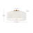 Ranan Linen Semi Flush Mount