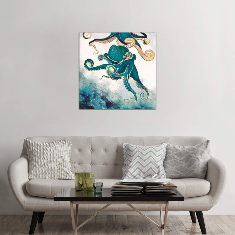 Underwater Dream V by SpaceFrog Designs - No Frame Giclee Art Print on Canvas, 45.72 cm H x 45.72 cm W x 1.91 cm D