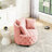 Velvet Upholstered Swivel Chair For Living Room,Accent Chair,living room chair-1708603642