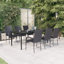 Ensemble de salle à manger rectangulaire pour 4 personnes 55,12 po Corderro-544870290-544870297-603165996