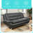 2-Piece Faux Leather Upholstered Living Room Sofa Set-807336414