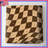 Wavy Checkerboard Pattern Quilted Bedspread All Sizes-128741775