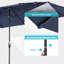 Parasol de marché lumineux à DEL 13 pi-1067499307