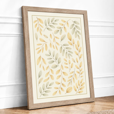 Scattered Foliage Botanical - Print