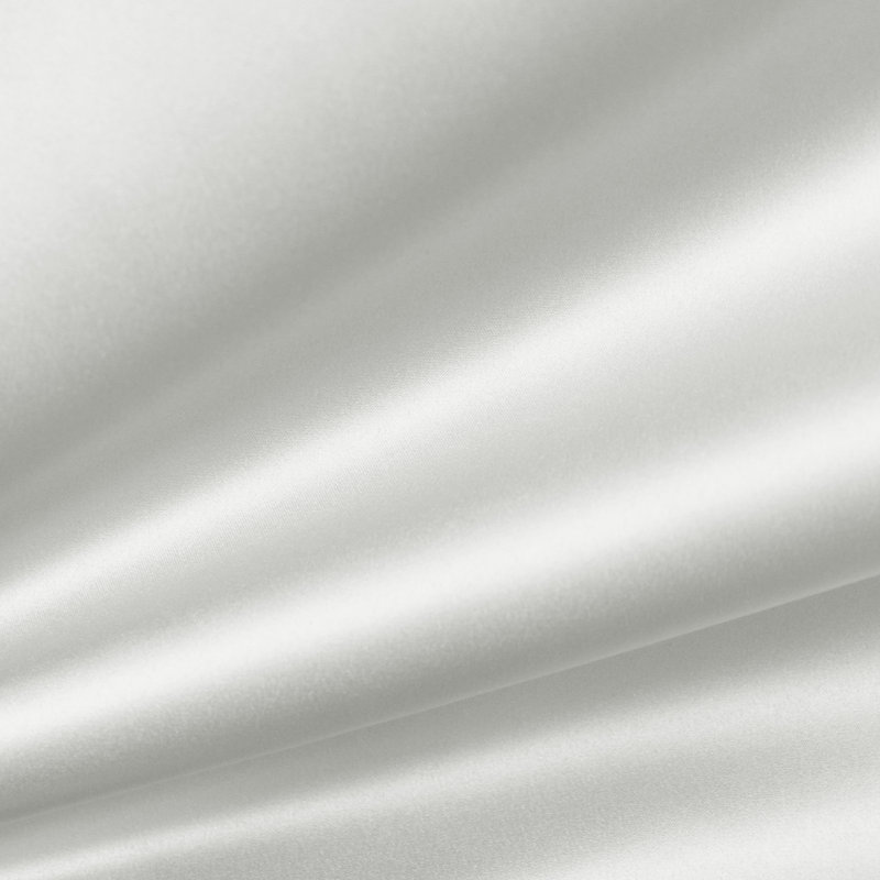 Faux Silk | Mason Fabric_MASON, White