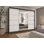 Amalberga 3 Door Solid + Manufactured Wood Wardrobe