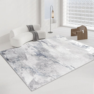 H & D: tapis lavable, couvre-plancher traditionnel, pliable, mince, rétro, accent, intérieur, patiné, tapis antidérapant, imprimé floral, chambre à coucher, salon, salle de bain