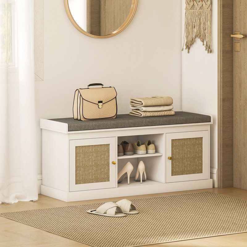 9 Pair Shoe Storage Bench