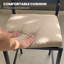 Ensemble de salle à manger pour 2 personnes en métal avec table de bar rectangulaire, coussins inclus-1442669631-1442669611