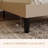 Candler Velvet Upholstered Platform Bed with Wingback Headboard and Wooden Slats-2142480745-2103532806