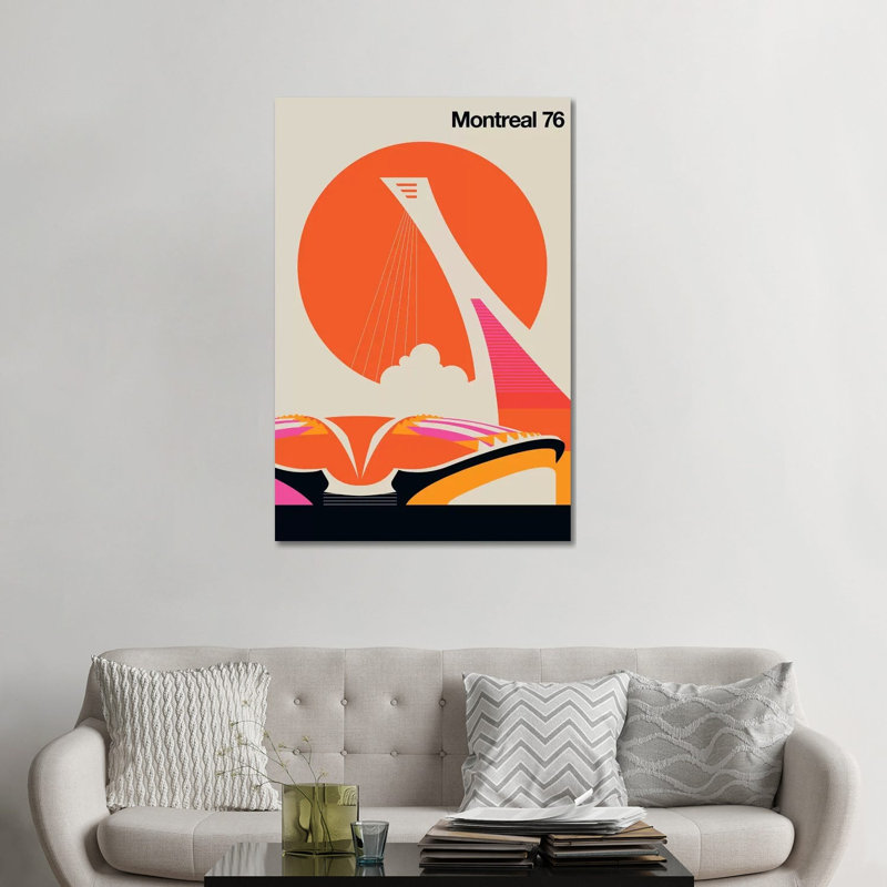 Montréal 76, giclée sur toile tendue avec châssis, H 18 po x l 12 po
