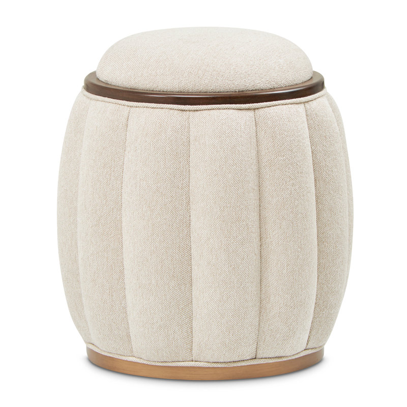 Banc d'appoint Camellia Field - lin / pacane chaud