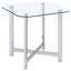 Ensemble de tables basses à plateau en verre trempé 2 pièces Vítor-1822388192