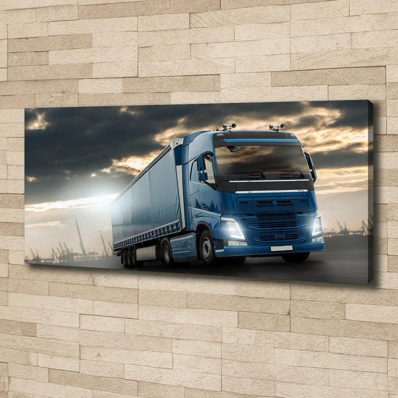 Truck - Wrapped Canvas Print