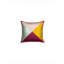 Triangle Pink Patchwork Pillow