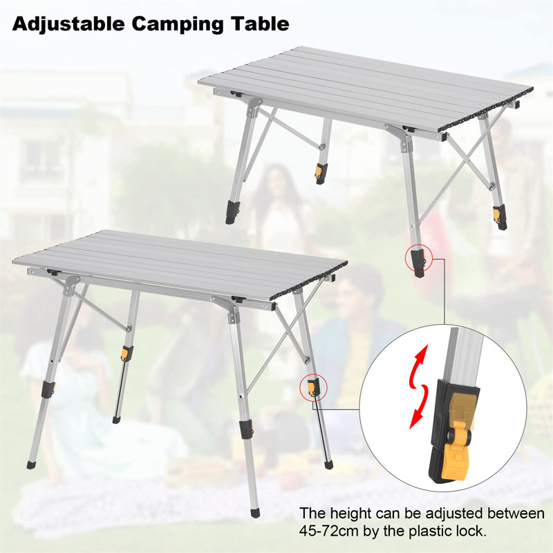Bakarne 90cm Portable Folding Table